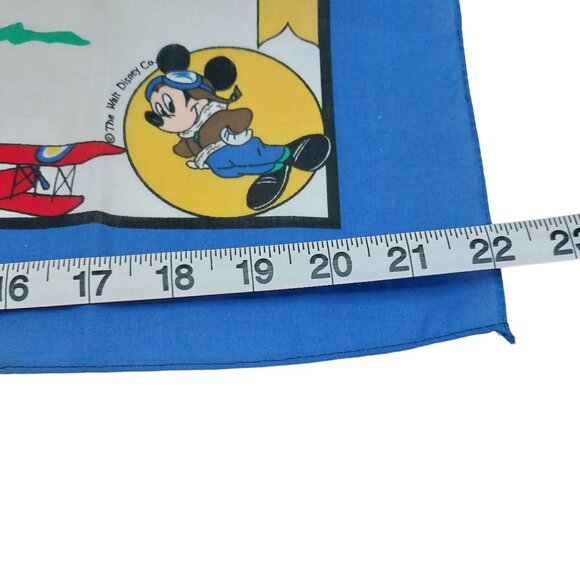 Aviator Mickey Mouse Walt Disney Bandana Scarf USA Pilot - Picture 4 of 8